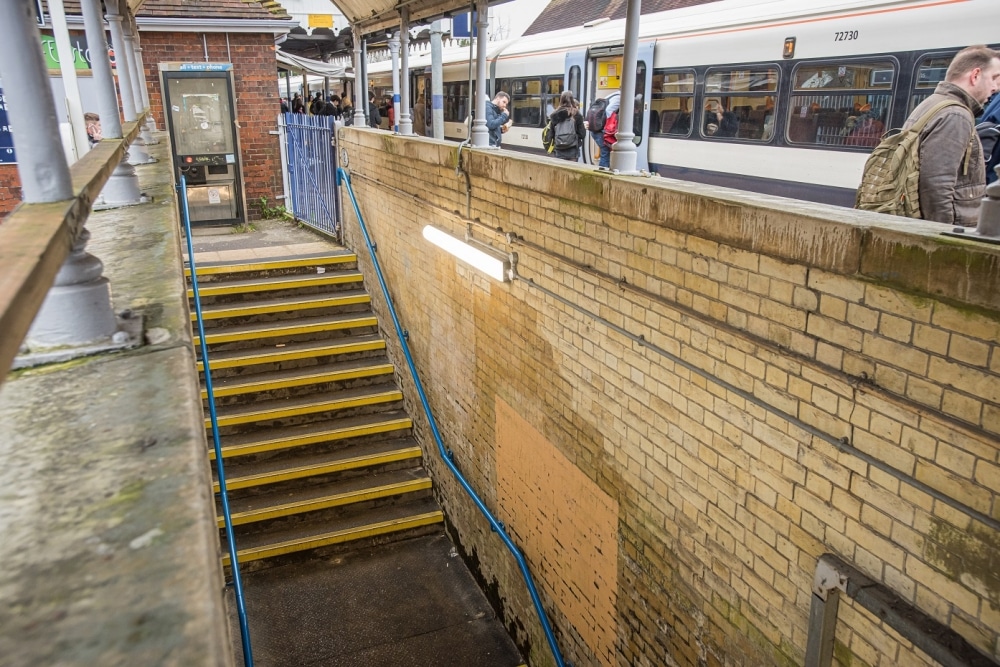 End of the line for station stairs causing disabled major problems